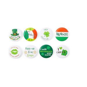 St.Patrick's Day Pins - (8 Pins in 1 set)